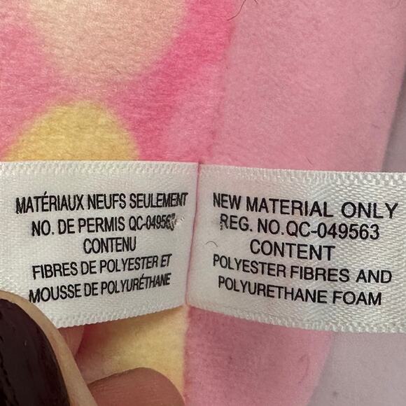 Ty Squish-A-Boos Sonny The Cat Plush 2022 14" Pink Pastel Sparkles Cute Stuffy - Picture 6 of 7